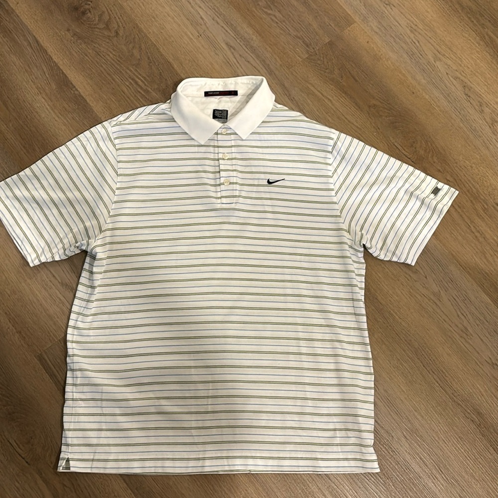 Tiger Wood Collection Nike Golf Polo sz L